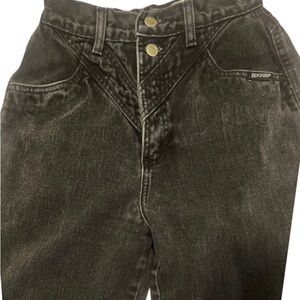 Vintage Rocky Mountain Black Denim Jeans​